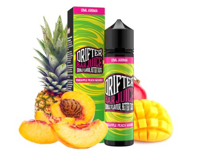 drifter bar pineapple peach mango 12 ml longfill prichut