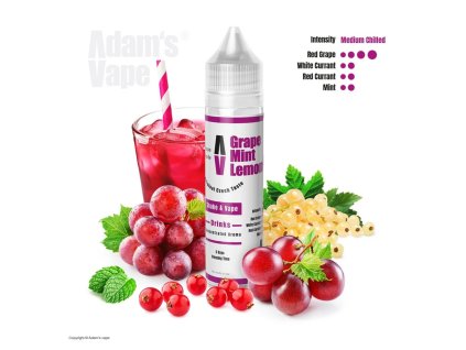 prichut snv ADAMS VAPE Grape Mint Lemonade