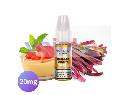 ELFLIQ Nic SALT Rhubarb Snoow 10ml - 20mg