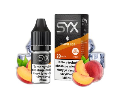 E LIQUID SYX SALT Peach Ice