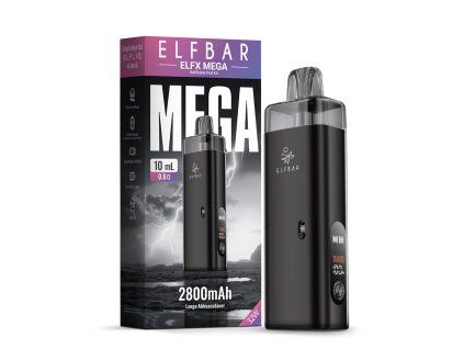 elfbar elfx mega kit black s krabicou