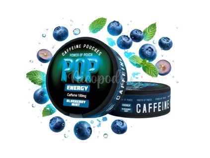 Energy vrecka POP Blueberry Mint