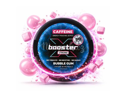 Energy vrecka X Booster Bubble Gum