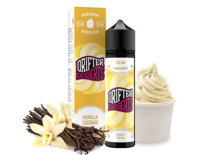drifter desserts vanilla custard 12 ml longfill prichut