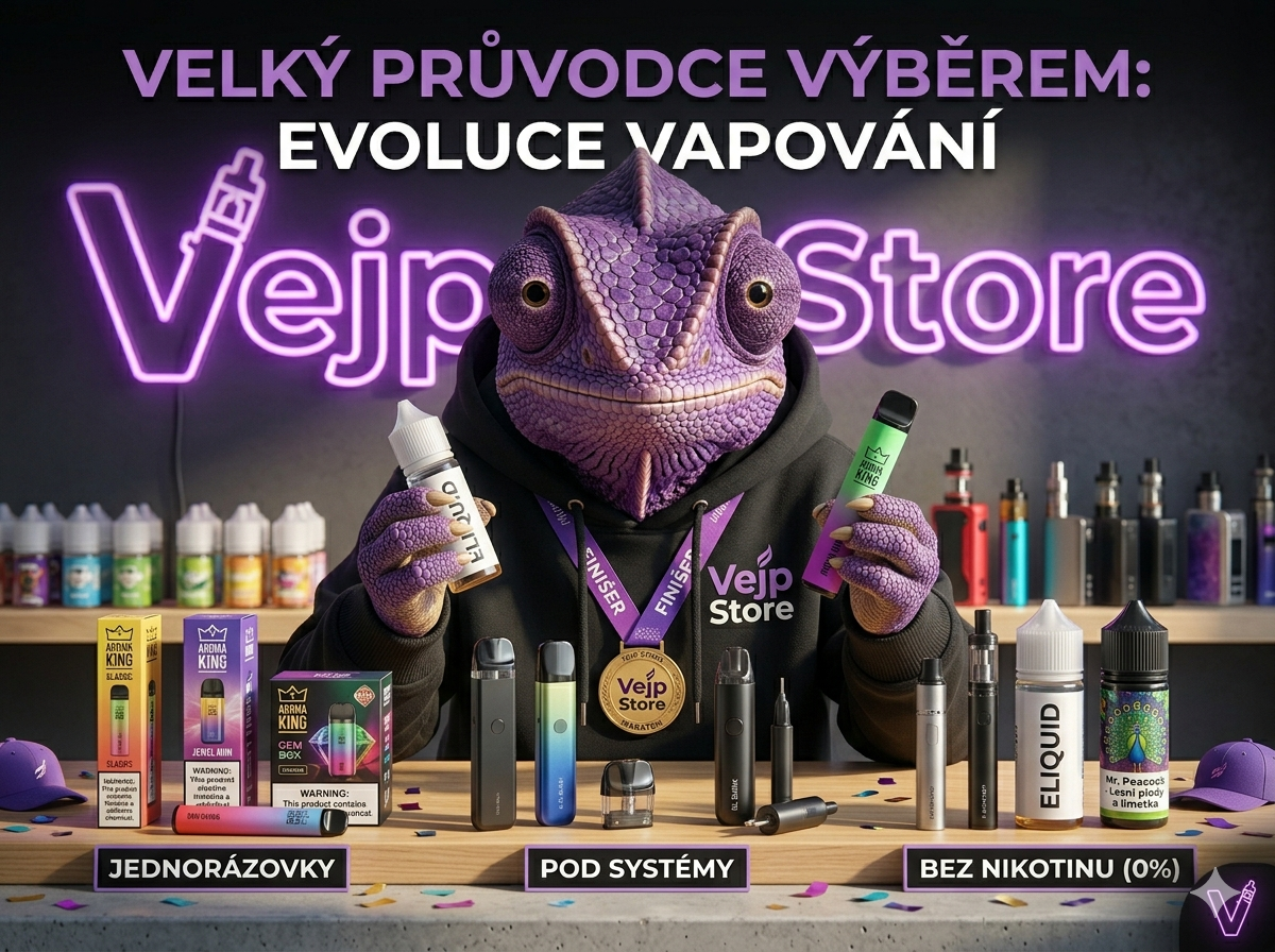 Evoluce vapování: Je lepší POD systém, elektronická cigareta bez nikotinu, nebo klasická jednorázovka? Velký průvodce výběrem!