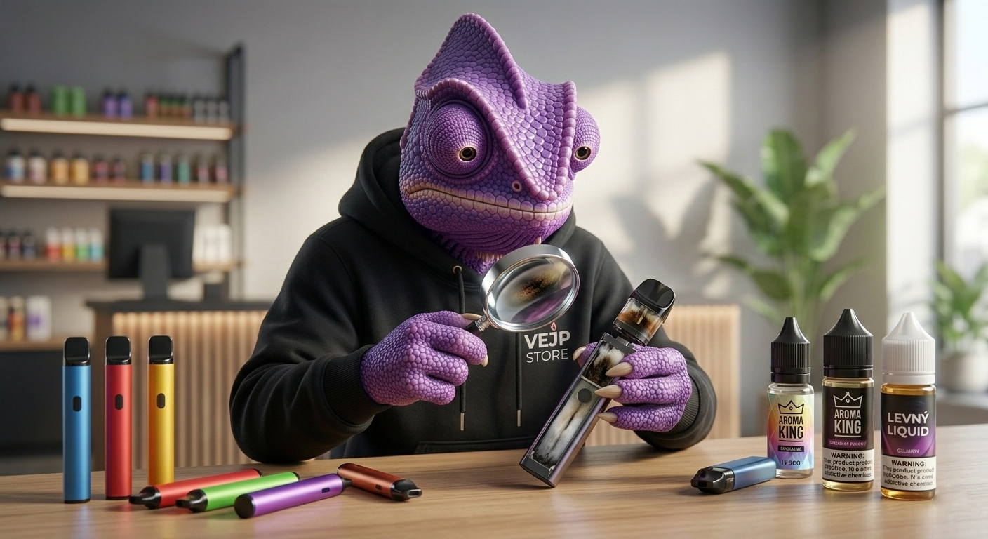 5 nejčastějších chyb při vapování: Proč váš vejp škrábe v krku a kdy vás zachrání jednorázová elektronická cigareta?