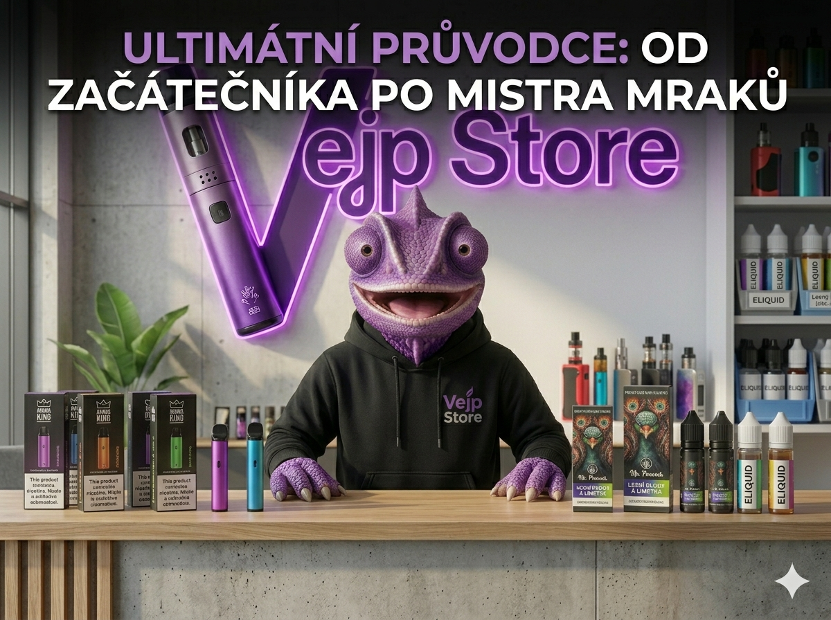 Od začátečníka po mistra mraků: Ultimátní průvodce světem vapingu a jak vybrat ten nejlepší vejp pro vás