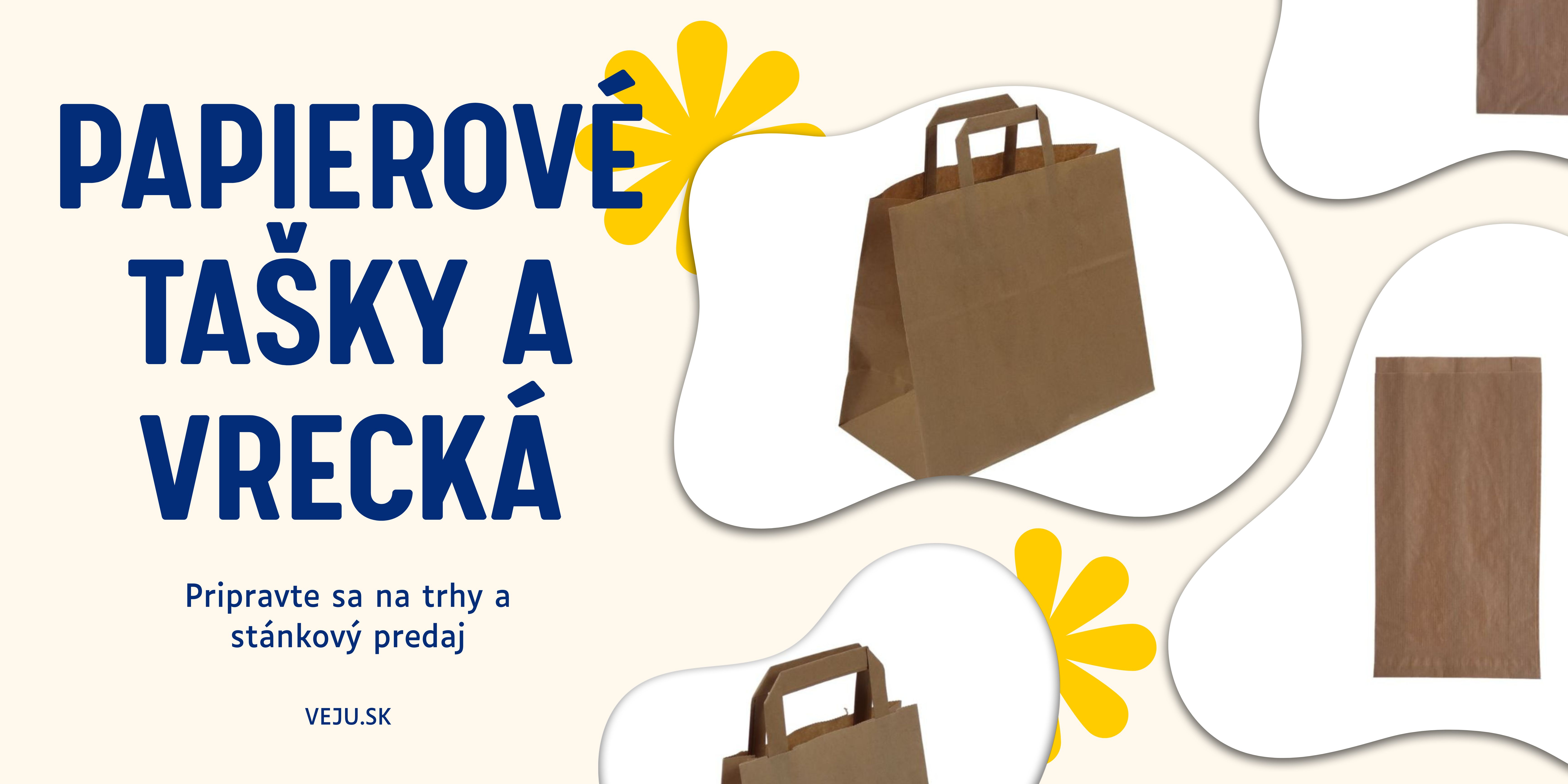 Papierové tašky a vrecká