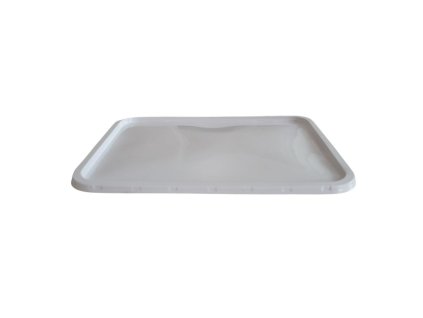 Viečko na misku 1000ml a 1200ml biele 50ks FATRA