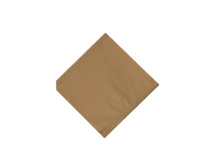 Papierové vrecko hnedé 16x16cm na burger kebap 500ks