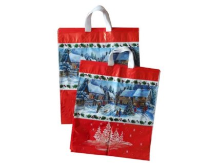 LDPE taška 42+5x47 cm VIANOCE Krajinka 50ks