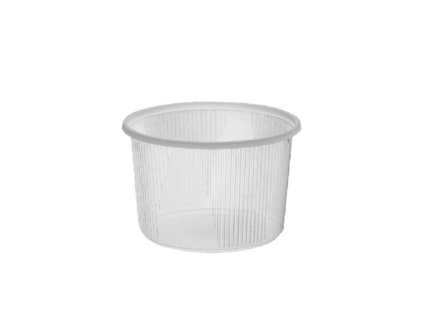 Miska (PP) okrúhla priehľadná Ø101mm 300ml 100 ks