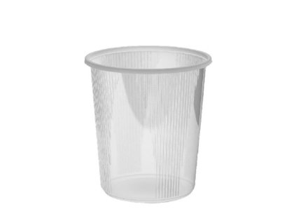 Miska (PP) okrúhla priehľadná Ø101mm 500ml 100 ks