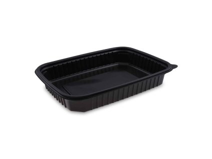 Menu misa do mikrovlnky čierna L 1200ml 50ks