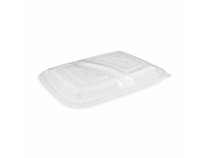 Viečko priehľadné pre 2dielnu menu misu do mikrovlnky L 50ks
