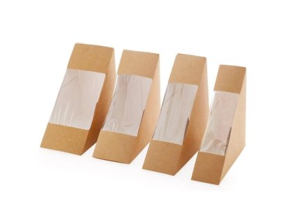 Box na sendvič 130x130x50mm 50ks