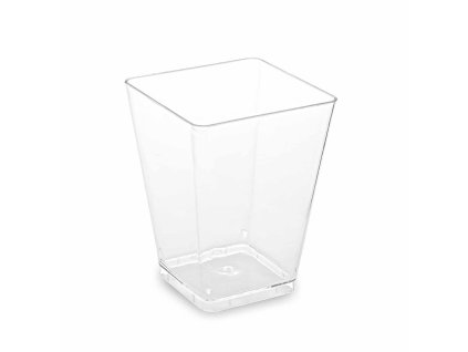 Fingerfood pohárik hranatý číry 160ml 20ks