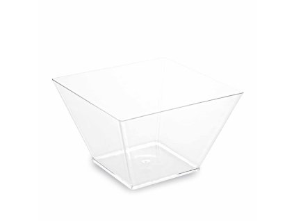 Fingerfood pohárik hranatý číry 500ml 20ks