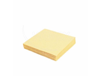 Obrúsok 1vrstvý béžový 33x33cm 100ks