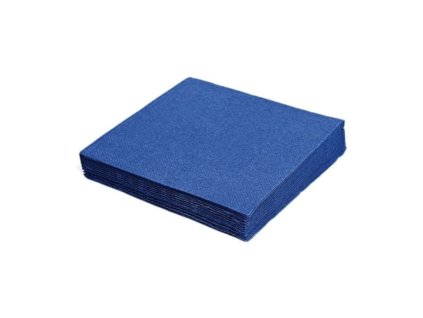 Obrúsok 2vrstvý tmavomodrý 24x24cm 250ks