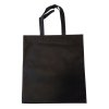 Taška 38x46 cm BIO jednofarebná čierna