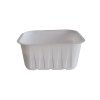 Miska 700ml biela 50ks FATRA