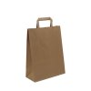 Papierová taška hnedá 26+14x30cm 50ks