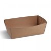 Papierová miska hnedá 165x90x60mm 100ks