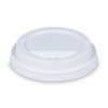 Viečko na pohár vypuklé Ø90mm biele 100ks