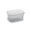Miska (PP) hranatá priehľadná 108x81mm 250ml 100ks