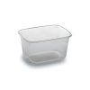 Miska (PP) hranatá priehľadná 108x81mm 300ml 100ks