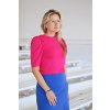 Elegantní tričko s delším balónkovým rukávem