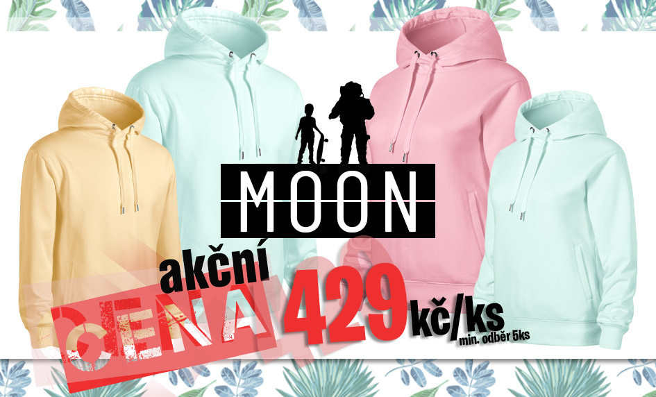 Jarní akční nabídka MIKINY MOON