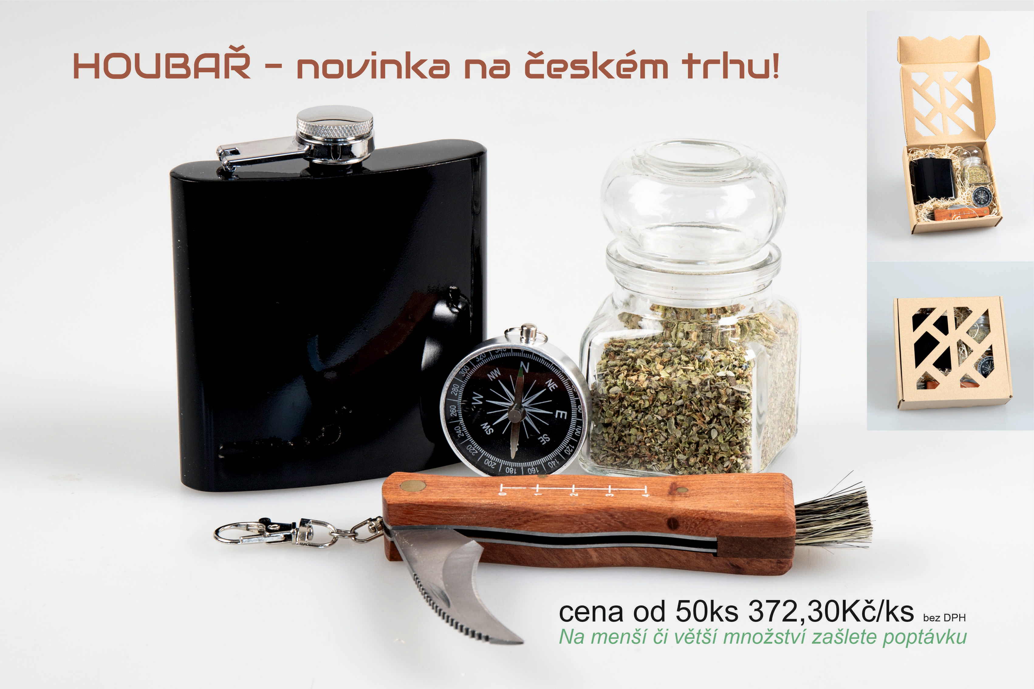 Souprava pro houbaře