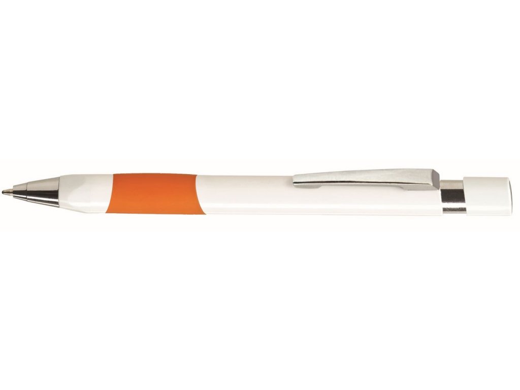 Kuličkové pero EVE WHITE oranžové