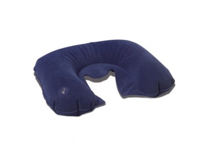 Nafukovací polštářek Velur, modrý