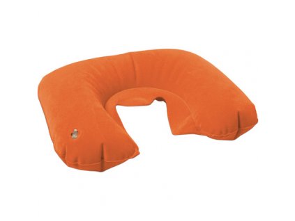 Nafukovací polštářek Velur, oranžový