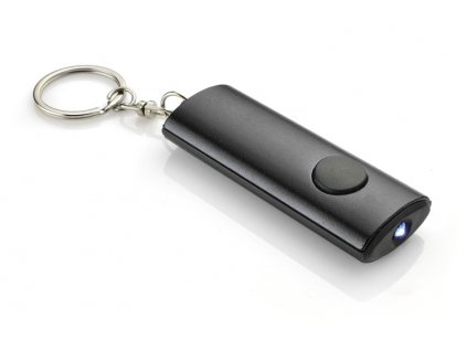 Přívěsek svítilna OVAL, černá