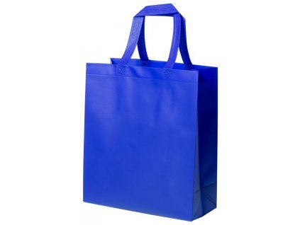 Taška nákupní laminovaná, modrá