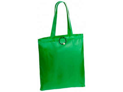 Skládací taška s gumičkou, zelená