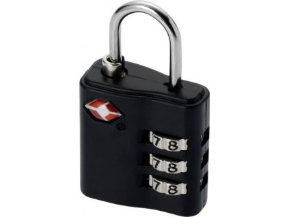 Zavazadlový zámek Kingsford, černý