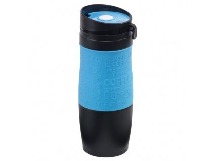 Cestovní termohrnek 380 ml, světle modrý