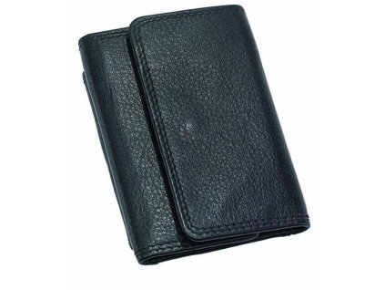 Peněženka pánská kožená, černá