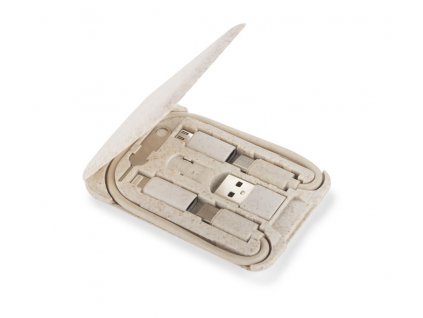 Stojan na telefon s nabíjecími kabely OLIN