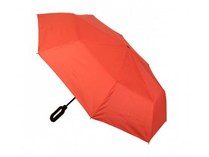 Skládací deštník větruodolný, červený