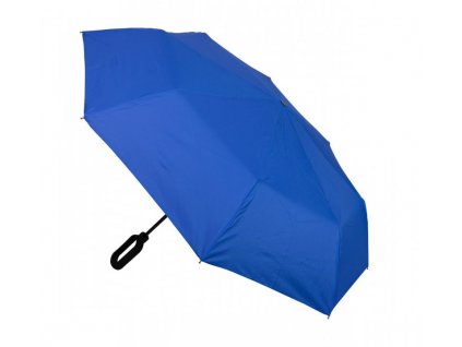 Skládací deštník větruodolný, modrý