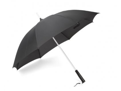 Podsvícený deštník RAIO, černý