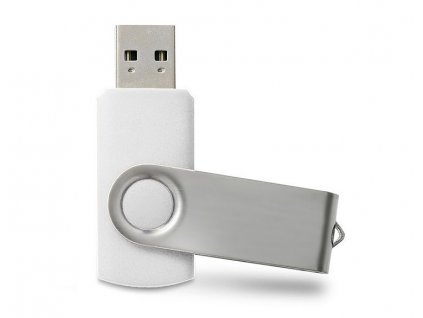 USB TWISTER bílé, 8 / 16 / 32 GB
