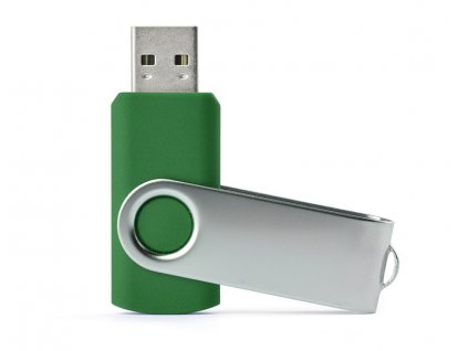 USB TWISTER zelené, 8 / 16 GB