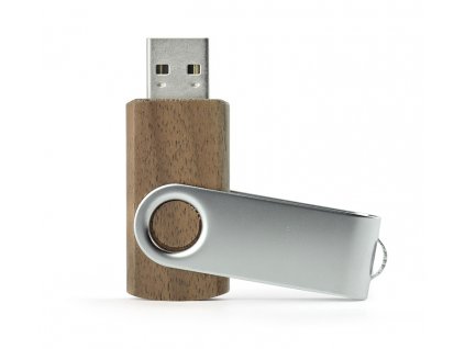 USB TWISTER WALNUT, 8 / 16 GB